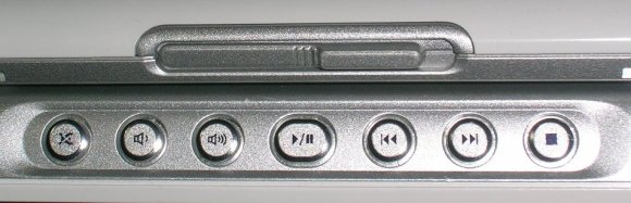 multimedia keys at the front of the case